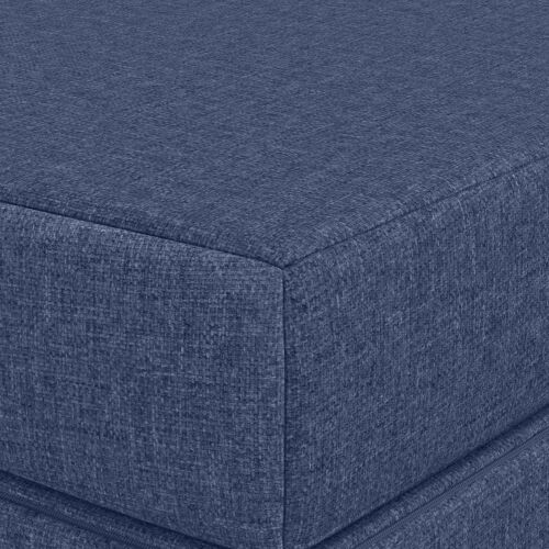 Sofa na razvlačenje 180 x 67 x 45 cm Plava - Plava 200 x 180 x 15 cm Tkanina Cijena