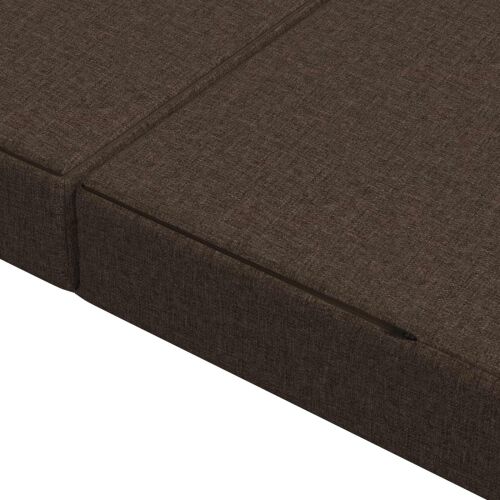 Sofa na razvlačenje 200 x 67 x 45 cm Sivosmeđa - Sivosmeđa 200 x 200 x 15 cm Tkanina Cijena