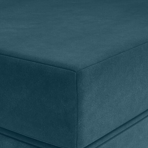 Sofa na razvlačenje 200 x 67 x 45 cm Plava - Plava 200 x 200 x 15 cm Baršun Cijena