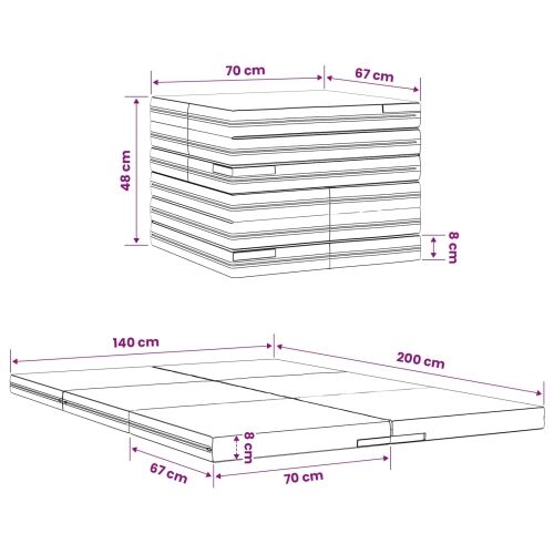 Sofa na razvlačenje 140 x 67 x 15 cm Crna - Crna Tkanina Cijena