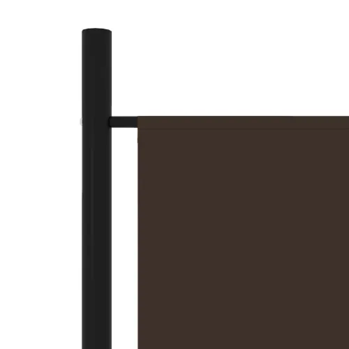 Paravan - Sobna pregrada s 5 panela smeđa 250 x 180 cm - Smeđa 5 Cijena