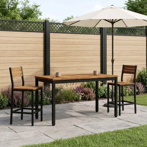 Stolić za kavu Prirodna i crna 50 x 100,5 x 45 cm - 50 x 100,5 x 45 cm Prirodna i crna Cijena