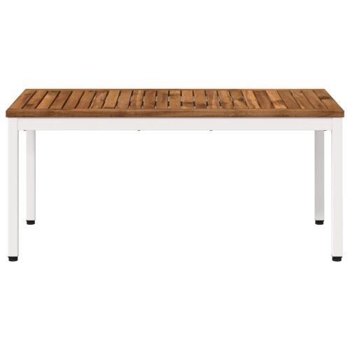 Stolić za kavu Prirodna i bijela 50 x 100,5 x 45 cm - 50 x 100,5 x 45 cm Prirodna i bijela Cijena