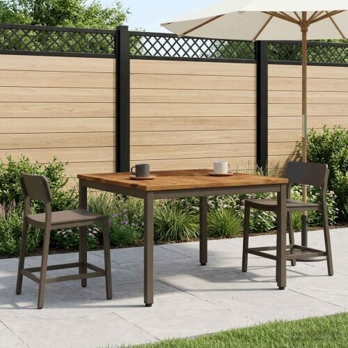 Stolić za kavu Prirodna i kava 80 x 80,5 x 45 cm - 80 x 80,5 x 45 cm Prirodno, kava Cijena