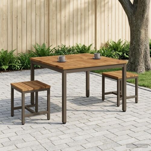 Stolić za kavu Prirodna i kava 80 x 80,5 x 45 cm - 80 x 80,5 x 45 cm Prirodno, kava Cijena