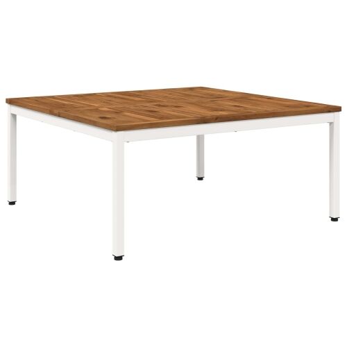 Stolić za kavu Prirodna i bijela 100 x 100,5 x 45 cm - 100 x 100,5 x 45 cm Prirodna i bijela Cijena