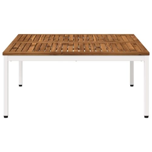 Stolić za kavu Prirodna i bijela 100 x 100,5 x 45 cm - 100 x 100,5 x 45 cm Prirodna i bijela Cijena