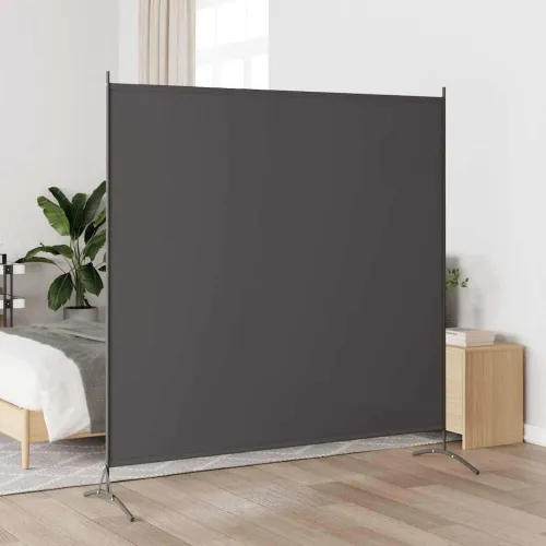 Paravan - Sobna pregrada antracit 175 x 180 cm od tkanine - Antracit 175 x 180 cm 1 1 Cijena