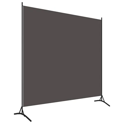 Paravan - Sobna pregrada antracit 175 x 180 cm od tkanine - Antracit 175 x 180 cm 1 1 Cijena