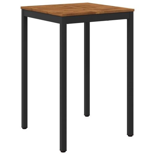 Stol za bar u vrtu Prirodna i crna 70 x 68,5 x 105 cm - Prirodna i crna 70 x 68,5 x 105 cm Cijena
