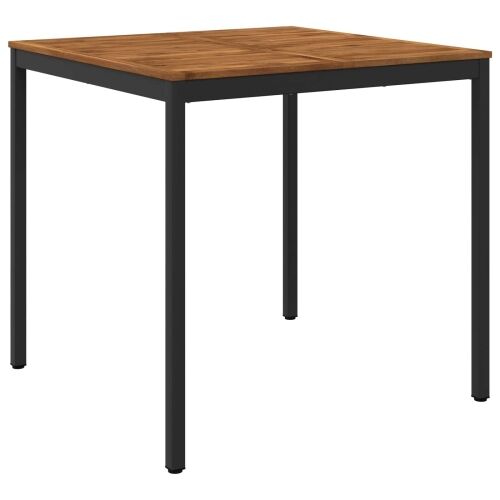 Stol za bar u vrtu Prirodna i crna 110 x 108,5 x 105 cm - Prirodna i crna 110 x 108,5 x 105 cm Cijena