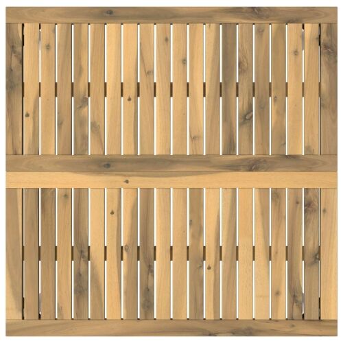 Stolić za kavu Bijela 80 x 80,5 x 45 cm Čvrsto drvo akacije - 80 x 80,5 x 45 cm Bijela Cijena