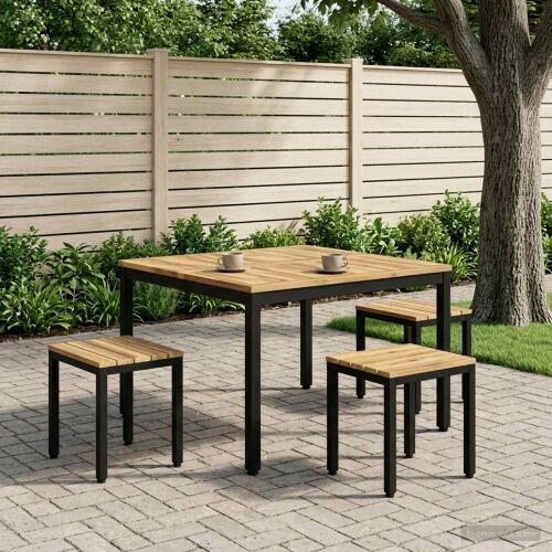 Stolić za kavu Bijela i crna 100 x 100,5 x 45 cm - 100 x 100,5 x 45 cm Bijela i crna Cijena