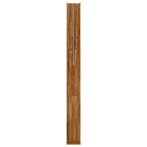Vanjski tuš 226 cm Masivno drvo akacije i nehrđajući čelik - Prirodna 137 x 23 x 226 cm Cijena