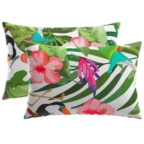 Presvlaka za jastuk 2 pcs HEERLEN Šareni 30 x 50 cm Poliester - Šareni 30 x 50 cm 2 Cijena