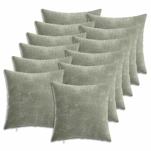 Presvlaka za jastuk 6 kom. HEERLEN Zelena 35 x 35 cm - Zelena 35 x 35 cm 6 Cijena