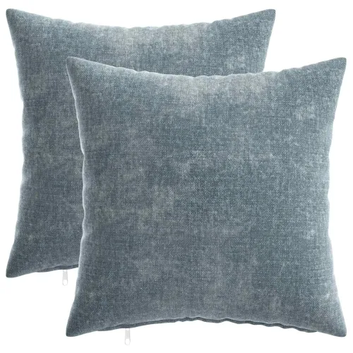Presvlaka za jastuk 2 kom. HEERLEN Svjetloplava 40 x 40 cm - Svjetloplava 40 x 40 cm 2 Cijena