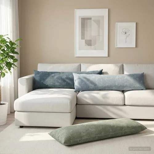 Presvlaka za jastuk HEERLEN Zelena 40 x 145 cm - Zelena 40 x 145 cm 1 Cijena