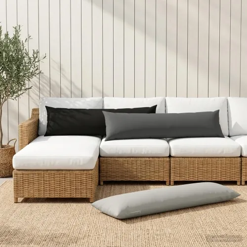 Presvlaka za jastuk HEERLEN Antracit 40 x 145 cm Poliester - Antracit 40 x 145 cm 1 Cijena