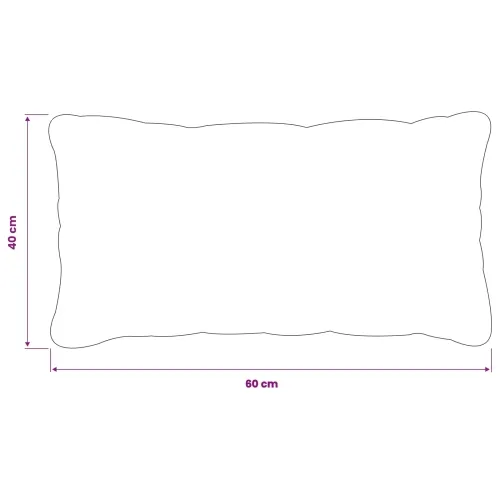Presvlaka za jastuk 2 pcs HEERLEN Krem 40 x 60 cm PV flis - Krem 40 x 60 cm 2 Cijena