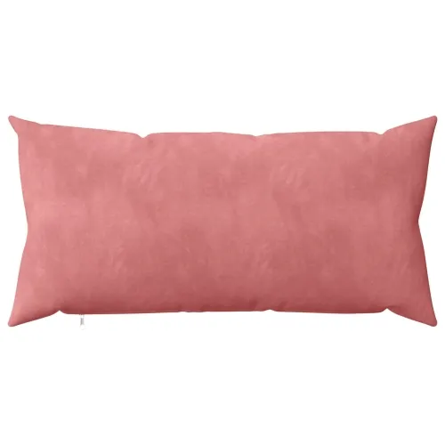 Presvlaka za jastuk 6 pcs HEERLEN Ružičasta 40 x 70 cm Baršun - Ružičasta 40 x 70 cm 6 Cijena