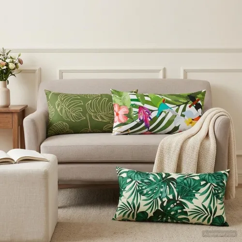 Presvlaka za jastuk 2 pcs HEERLEN Šareni 40 x 70 cm Poliester - Šareni 40 x 70 cm 2 Cijena