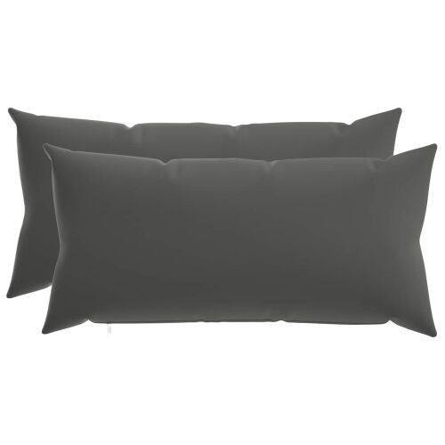 Presvlaka za jastuk 2 pcs HEERLEN Antracit 40 x 80 cm Poliester - Antracit 40 x 80 cm 2 Cijena