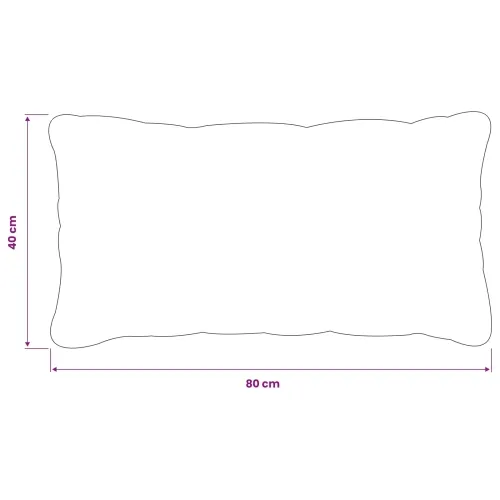 Presvlaka za jastuk 2 kom. HEERLEN Krem 40 x 80 cm - Krem 40 x 80 cm 2 Cijena