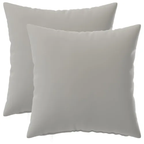 Presvlaka za jastuk 2 pcs HEERLEN Siva 45 x 45 cm Poliester - Siva 45 x 45 cm 2 Cijena