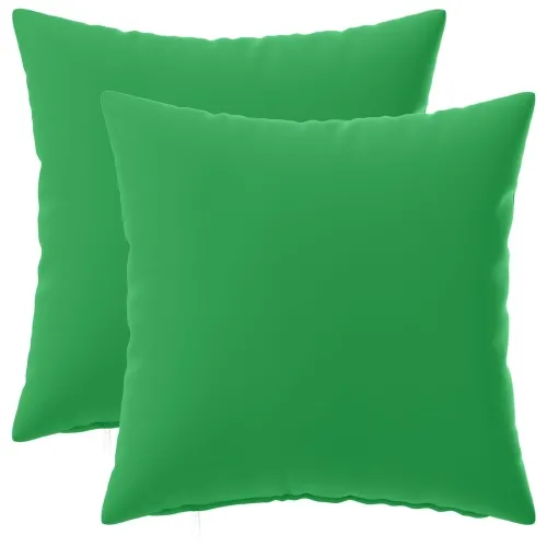 Presvlaka za jastuk 2 pcs HEERLEN Zelena 45 x 45 cm Poliester - Zelena 45 x 45 cm 2 Cijena