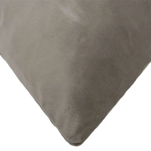 Presvlaka za jastuk 6 pcs HEERLEN Svjetlosiva 50 x 70 cm Baršun - Svjetlosiva 50 x 70 cm 6 Cijena