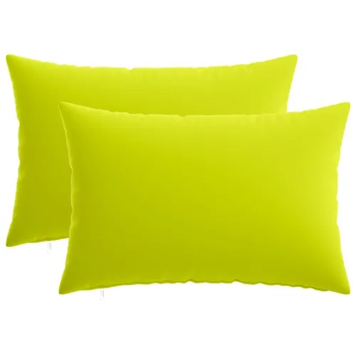 Presvlaka za jastuk 2 pcs HEERLEN Svijetlo zelena. 50 x 75 cm - Svjetlozelena 50 x 75 cm 2 Cijena