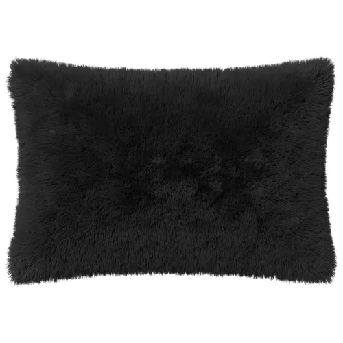 Presvlaka za jastuk 2 pcs HEERLEN Crna 50 x 75 cm PV flis - Crna 50 x 75 cm 2 Cijena