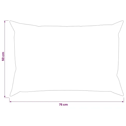 Presvlaka za jastuk 2 kom. HEERLEN Krem 50 x 75 cm - Krem 50 x 75 cm 2 Cijena