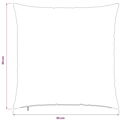 Presvlaka za jastuk 2 pcs HEERLEN Svjetlosiva 55 x 55 cm - Svjetlosiva 55 x 55 cm 2 Cijena