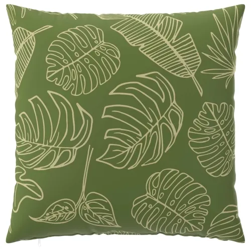 Presvlaka za jastuk 6 pcs HEERLEN Dizajn lista 60 x 60 cm - Dezen s listom 60 x 60 cm 6 Cijena