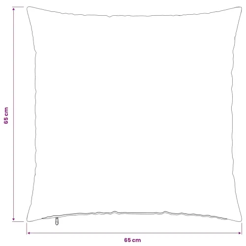 Presvlaka za jastuk 2 pcs HEERLEN Antracit 65 x 65 cm PV flis - Antracit 65 x 65 cm 2 Cijena