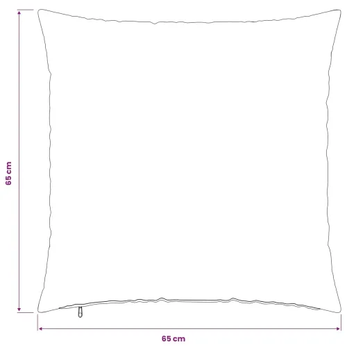 Presvlaka za jastuk 2 kom. HEERLEN Krem 65 x 65 cm - Krem 65 x 65 cm 2 Cijena