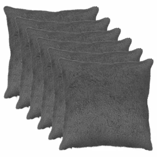 Presvlaka za jastuk 6 kom. HEERLEN Tamnosiva 70 x 70 cm - Tamnosiva 70 x 70 cm 6 Cijena