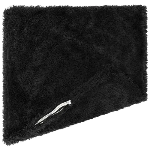 Presvlaka za jastuk 2 pcs HEERLEN Crna 80 x 80 cm PV flis - Crna 80 x 80 cm 2 Cijena