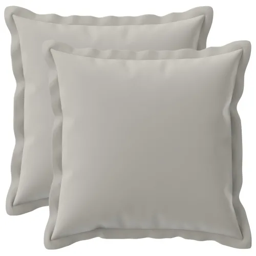 Presvlaka za jastuk 2 kom. HOUTEN Siva 30 x 30 cm Poliester - Siva 30 x 30 cm 2 Cijena