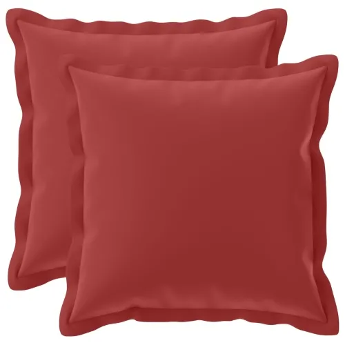 Presvlaka za jastuk 2 kom. HOUTEN Vinska crvena 30 x 30 cm - boja crnog vina 30 x 30 cm 2 Cijena