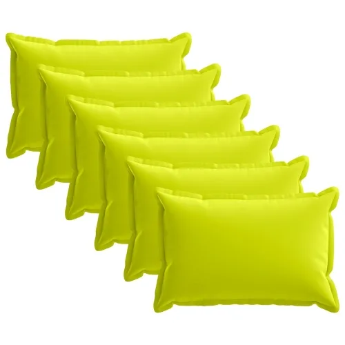 Presvlaka za jastuk 6 kom. HOUTEN Svijetlo zelena. 30 x 50 cm - Svjetlozelena 30 x 50 cm 6 Cijena