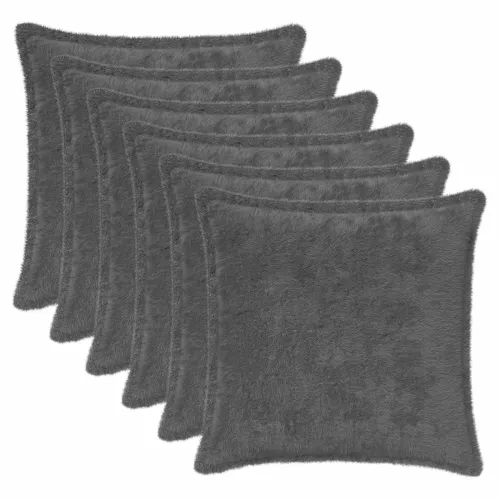 Presvlaka za jastuk 6 kom. HOUTEN Tamnosiva 35 x 35 cm - Tamnosiva 35 x 35 cm 6 Cijena