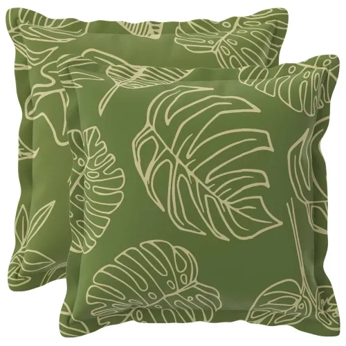 Presvlaka za jastuk 2 kom. HOUTEN Dizajn lista 40 x 40 cm - Dezen s listom 40 x 40 cm 2 Cijena