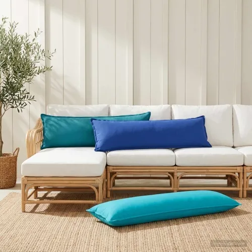 Presvlaka za jastuk 2 kom. HOUTEN Tirkizna 40 x 145 cm - Tirkizna 40 x 145 cm 2 Cijena