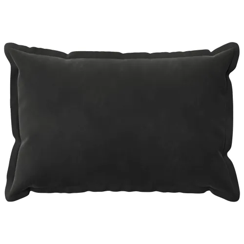 Presvlaka za jastuk 6 pcs HOUTEN Crna 40 x 60 cm Baršun - Crna 40 x 60 cm 6 Cijena