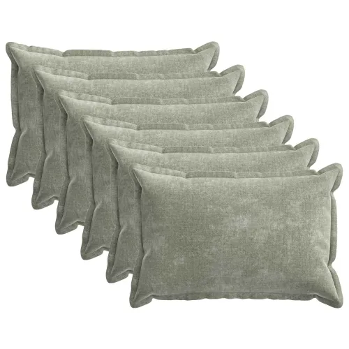 Presvlaka za jastuk 6 kom. HOUTEN Zelena 40 x 60 cm - Zelena 40 x 60 cm 6 Cijena