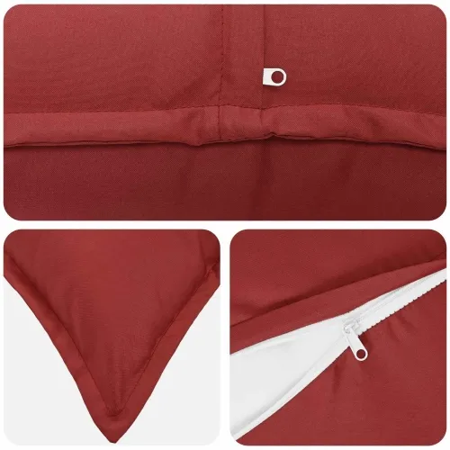 Presvlaka za jastuk 2 kom. HOUTEN Vinska crvena 40 x 60 cm - boja crnog vina 40 x 60 cm 2 Cijena