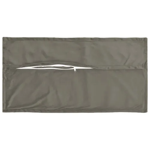 Presvlaka za jastuk 6 pcs HOUTEN Svjetlosiva 40 x 70 cm Baršun - Svjetlosiva 40 x 70 cm 6 Cijena
